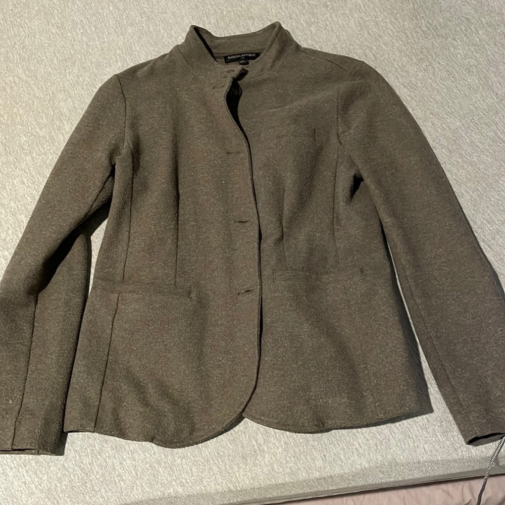 Women’s Banana Republic Brushed Double Knit Blazer